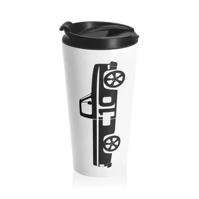 Chevy C10 Truck Stainless Steel Travel Mug | Classic Vintage Pickup Design